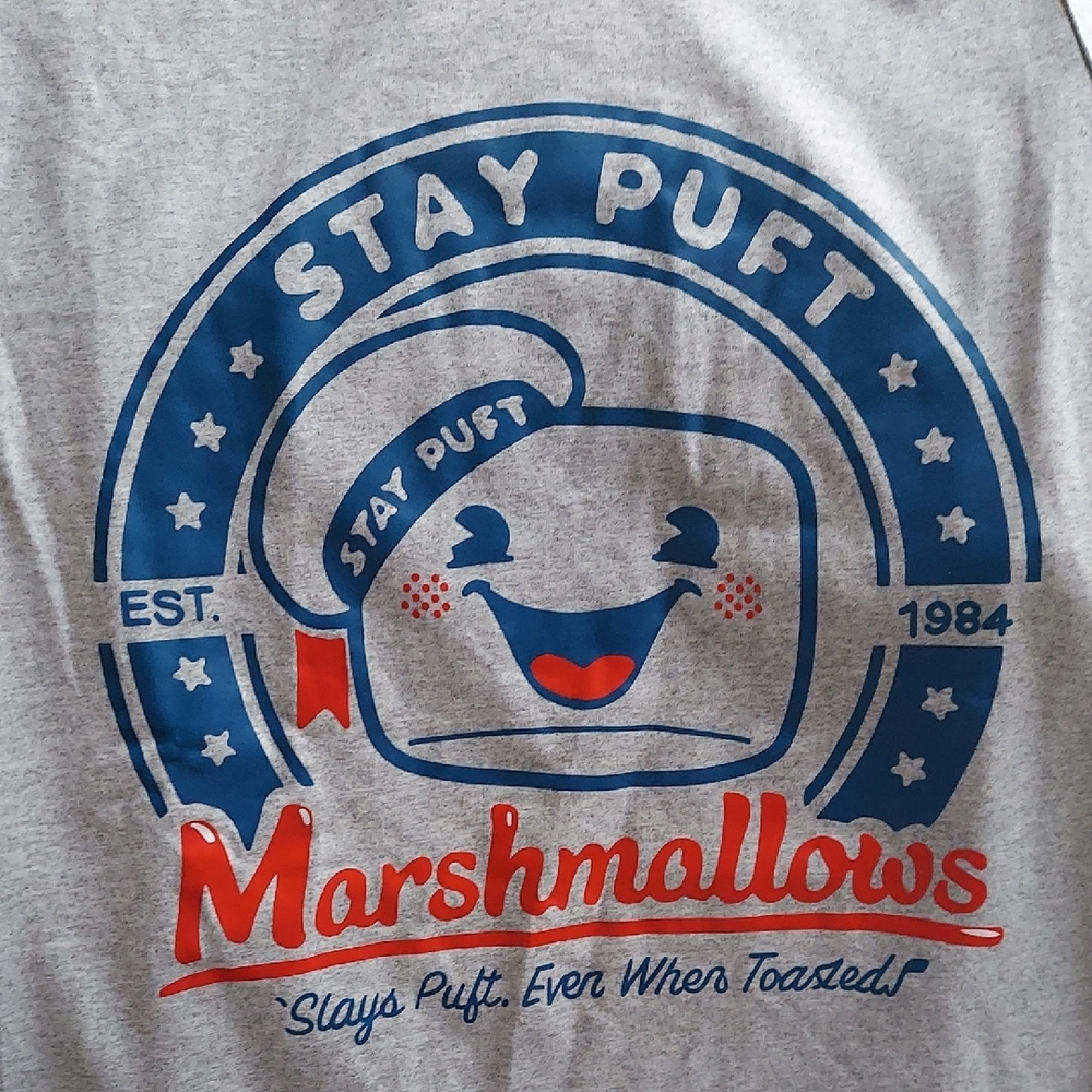 Stay Puft Sleeveless Muscle Tee Ghostbusters - Picture 4 of 5